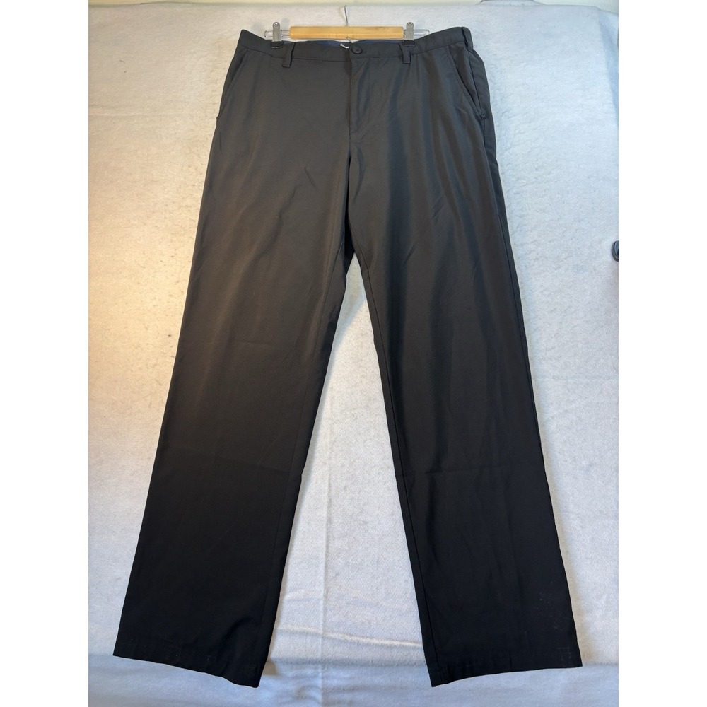 IZOD Golf Pants Men's 36x33 Black Straight‎ Performance Outdoor Stretch